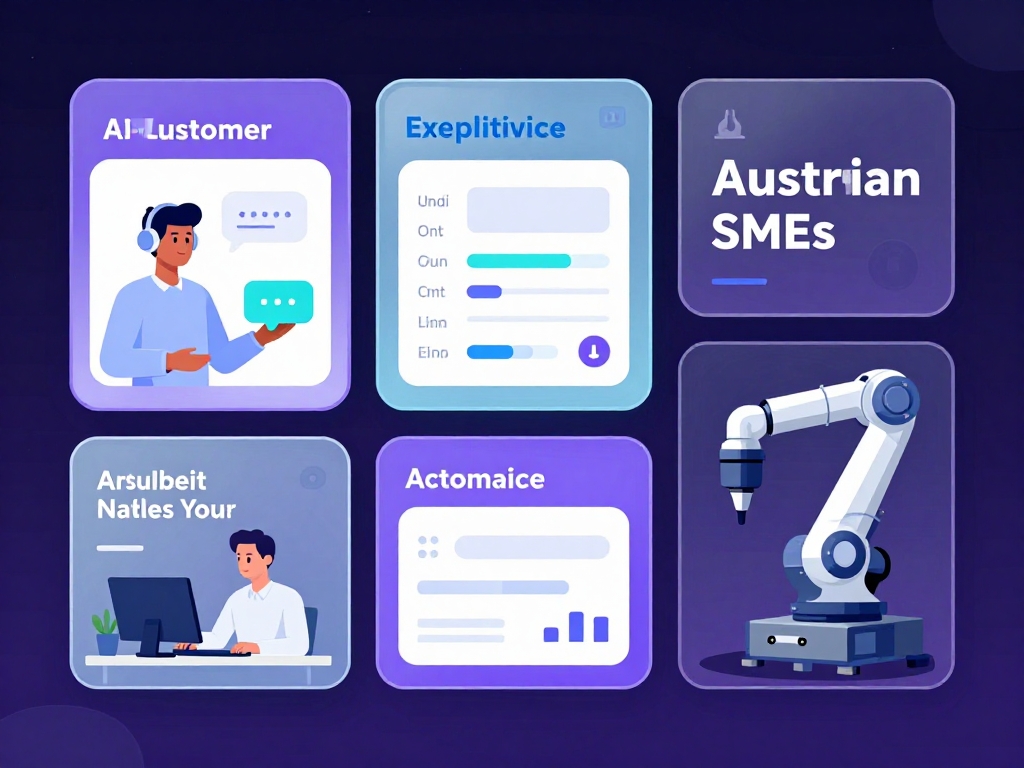 Praktische Anwendungen von KI für KMU Österreich in Alltagsprozessen